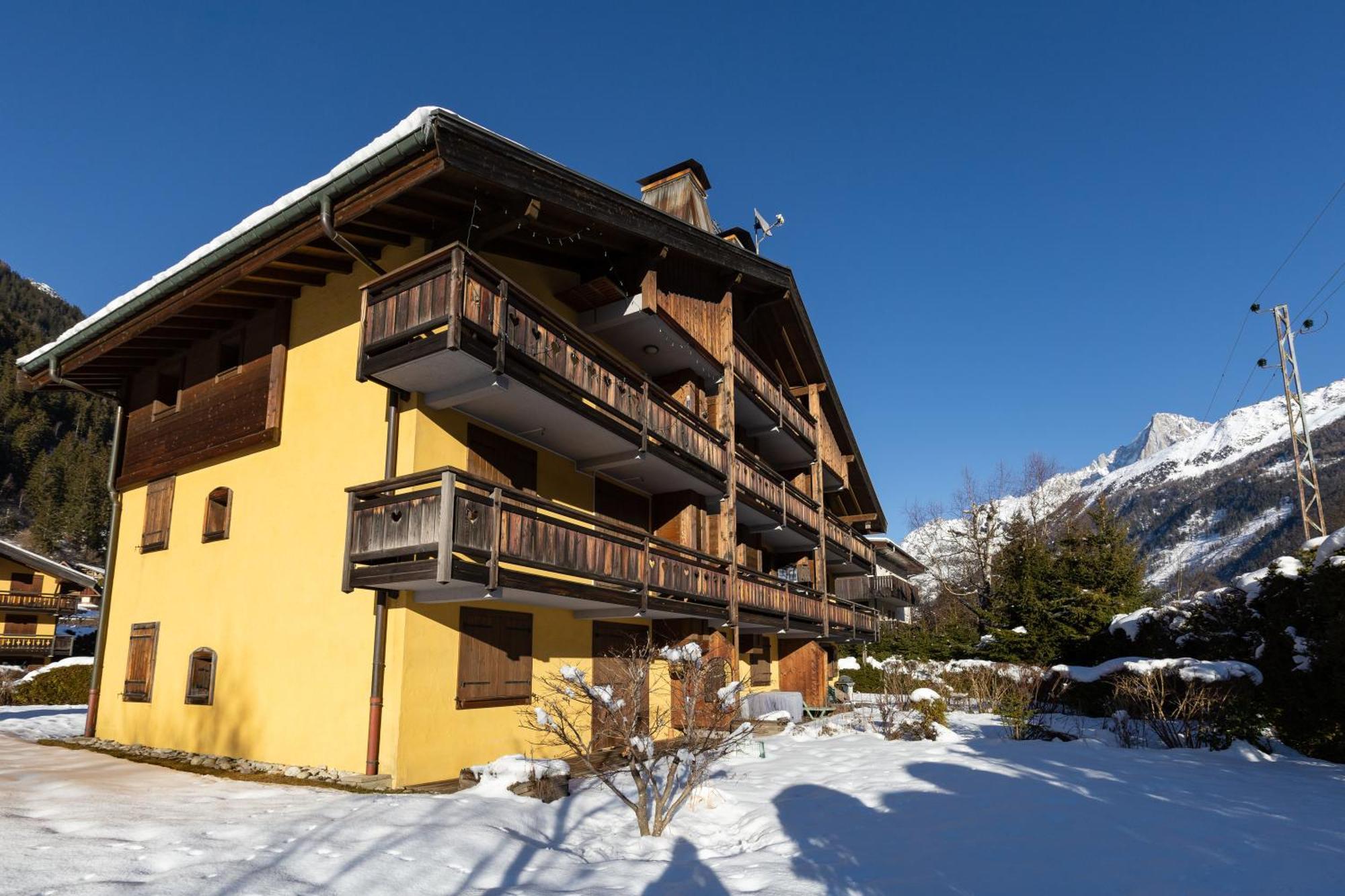 Appartement Les Capucins 22 - Happy Rentals Chamonix Extérieur photo